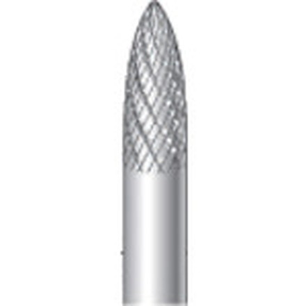 ナカニシ 超硬カッター 砲弾ダブルカット 刃径6.0mm 刃長16.0mm ナカニシ 電動 油圧 空圧工具 研削研磨用品 超硬バー(代引不可)【送料無料】