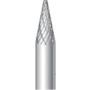 ナカニシ 超硬カッター テーパーダブルカット刃径6.0mm 刃長13.0mm ナカニシ 電動 油圧 空圧工具 研削研磨用品 超硬バー(代引不可)【送料無料】