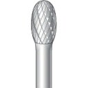 ナカニシ 超硬カッター 楕円ダブルカット 刃径9.5mm 刃長16.0mm ナカニシ 電動 油圧 空圧工具 研削研磨用品 超硬バー(代引不可)【送料無料】