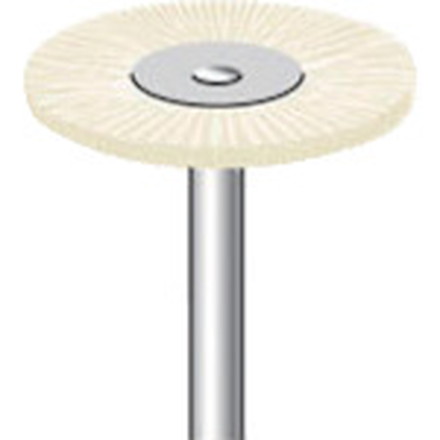 ナカニシ 毛ブラシ ハード 豚毛 10本入 外径23mm ナカニシ 電動 油圧 空圧工具 研削研磨用品 軸付ブラシ(代引不可)【送料無料】