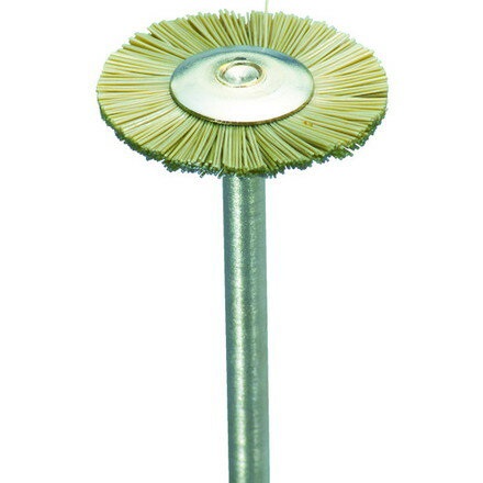 ナカニシ 耐熱ナイロンブラシ 5本入 ナカニシ 電動 油圧 空圧工具 研削研磨用品 軸付ブラシ(代引 ...