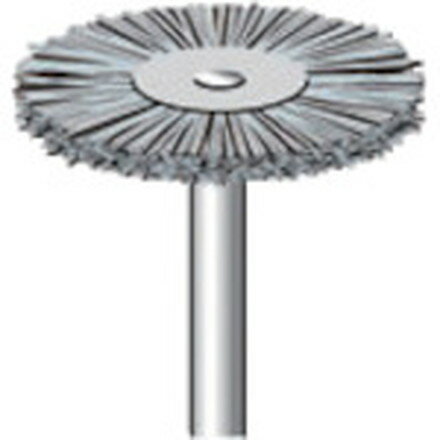 ナカニシ ダイヤ入リナイロンブラシ #180 外径23×軸径3×軸長44 ナカニシ 電動 油圧 空圧工具 研削研磨用品 軸付ブラシ(代引不可)【送料無料】