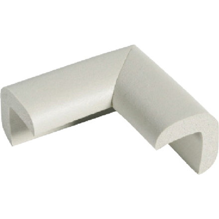 カーボーイ 安心クッション コーナー用 細 ライトグレー カーボーイ 安全用品 安全用品 安全クッション..