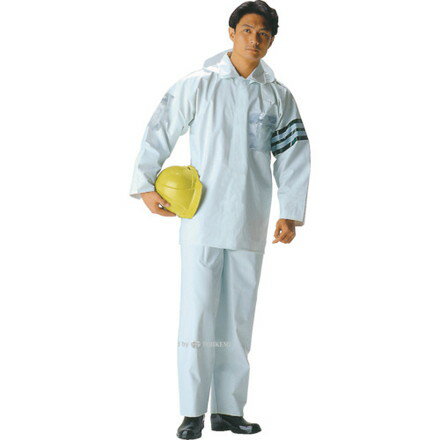 トオケミ ロードセーフティー ホワイト3L トオケミ 保護具 作業服 雨具(代引不可)【送料無料】