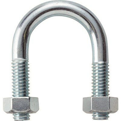 TRUSCO SGP用Uボルト 三価ユニクロ 呼び径10A ねじ径M6 TSGP2BTM610A 工事・照明用品 管工機材 配管支..