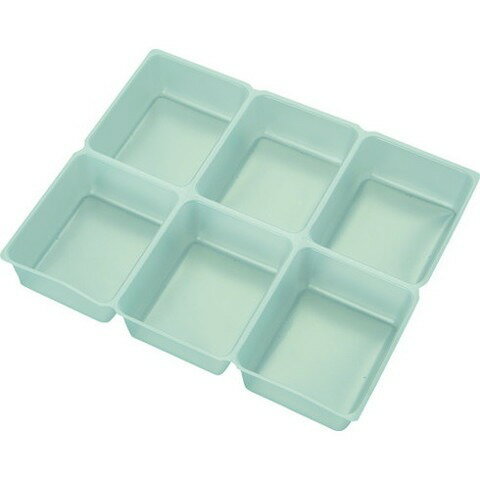 TRUSCO トラスコ PPトレー 角 ミシン目付キ 6マス 51X66 PPTSM51X66(代引不可)