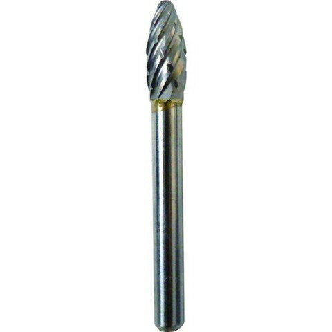 NRS 超硬バー 楕円d-steelカット 刃径8×刃長19×軸径6×軸長46 ロー付 TCBSTL5550(代引不可)【送料無料】