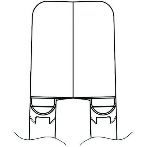 白光 ブレード ストレート G41601(代引不可)【送料無料】