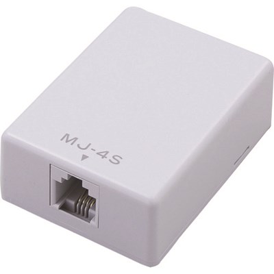 ELPA モジュラーコンセント6極4芯 TEA022 オフィス・住設用品 OA用品 OAタップ(代引不可)