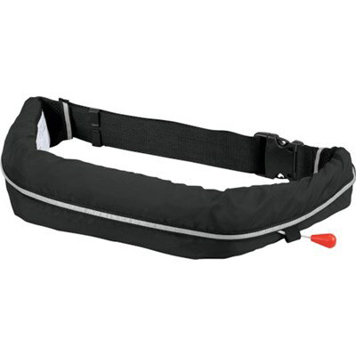 オーシャンライフ 自動膨張式ウエストタイプ 作業用ライフジャケット ブラック TYPE A WR1BK 環境改善用品 防災・防犯用品 避難用品(代引不可)【送料...