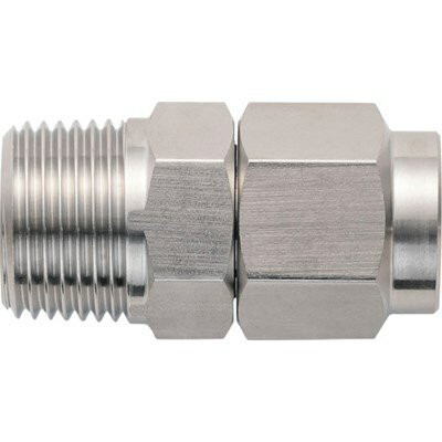 潤工社 ステンレス継手 ニップル(ミリ系列) 10X7.5mm PT1/2 N10X7.5PT12SUS 空圧用品 流体継手・チューブ チューブ継…