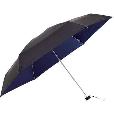 mabu 晴雨兼用100%遮光ハンディミニ for MEN ノワール×インディゴ SMV41071 環境改善用品 暑さ対策用品 日よけ用品(代引不可)