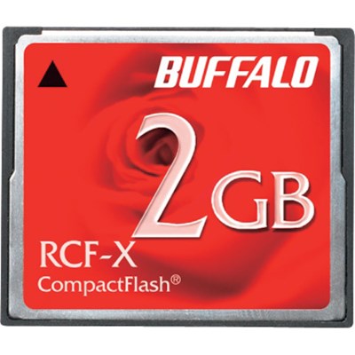 バッファロー コンパクトフラッシュ ハイコストパフォーマンスモデル 2GB RCFX2G オフィス・住設用品 OA用品 メモリ(代引不可)【送料無料】