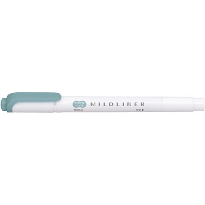 ゼブラ 蛍光ペン マイルドライナー マイルドスモークブルー WKT7MSB オフィス・住設用品 文房具 筆記具(代引不可)