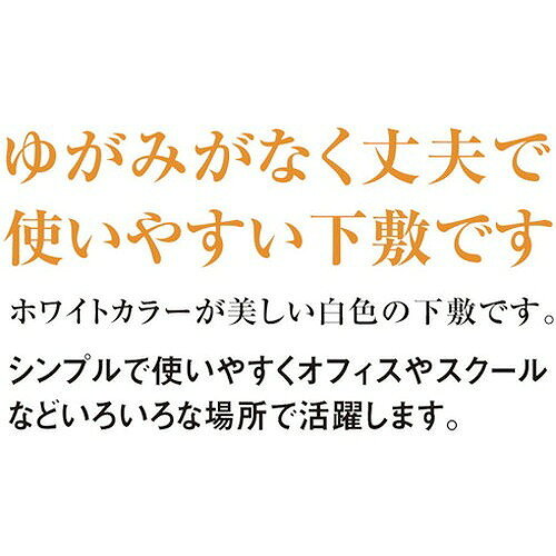 リコメン堂ホームライフ館の共栄プラスチック 白色下敷 A4 SIJA4W オフィス・住設用品 文房具 ノート(代引不可)｜アングル3