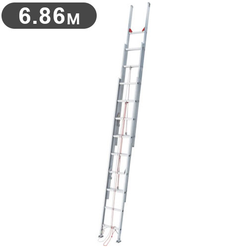 Rakuten - ハセガワ ハセガワ ラクノリ3連はしご6.86M LT369A 工事 照明用品 はしご 脚立 はしご(代引不可)【送料無料】