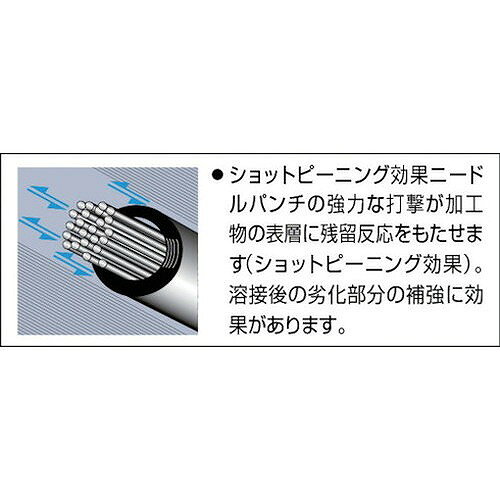 日東 ジェットタガネ用ニードル Φ3X500L 50本入り 90108 電動・油圧・空圧工具 空...