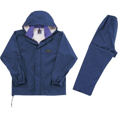 カジメイク オールマインドスーツ ネイビー LL 325055LL 保護具 作業服 雨具(代引不可)【送料無料】