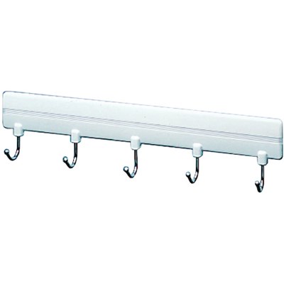 レック ル-ムフック(5連) H283 オフィス・住設用品 オフィス備品 フック・画びょう・ホルダー式クリッ..