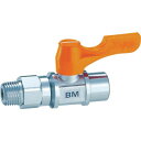 ASOH 外ネジ×内ネジ(PT×PF)(RoHS指令相当品) PT1/4(外)×PF1/4(内) BM7022R 空圧用品 流体継手・チューブ ボールバルブ(代...