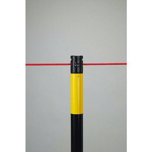 緑十字 2WAYスタンド(チェーンスタンド) RCS-1TR 高さ960mm 黄/黒 141131 安全用品...