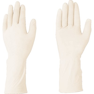 AS クアラテック手袋DXパウダーフリー L 8405301 保護具 作業手袋 使い捨て手袋(代引不可)【送料無料】