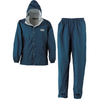 カジメイク エントラントレインスーツ2 ネイビー L 725055L 保護具 作業服 雨具(代引不可)【送料無料】