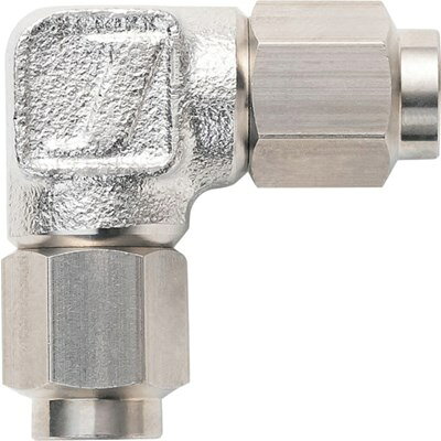 潤工社 ステンレス継手 ユニオンエルボ(ミリ系列) 4×2.5mm LU4X2.5SUS 空圧用品 流体継手・チューブ チューブ継手(代引不可)
