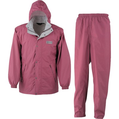 カジメイク エントラントレインスーツ2 ピンク 4L 7250274L 保護具 作業服 雨具(代引不可)【送料無料】