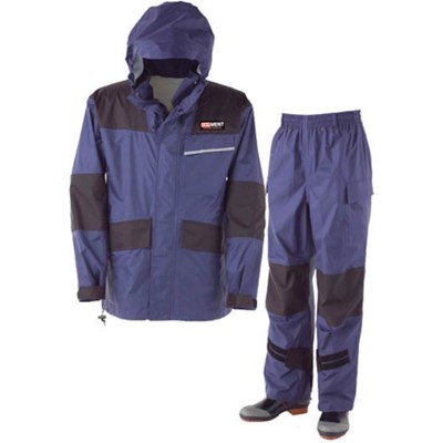 カジメイク 仕事合羽 ネイビー M KM00155M 保護具 作業服 雨具(代引不可)【送料無料】 カジメイク 仕事合羽 ネイビー M KM00155M 保護具 作業服 雨具(代引不可)【送料無料】
