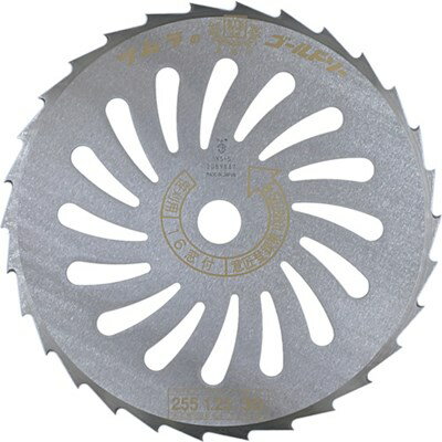 ツムラ 刈払機用刈刃 笹刈刃 16窓付 ミガキ 305×1.25×30P 1437 園芸用品 緑化用品 刈払機(代引不可)