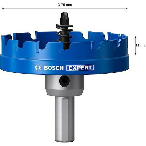 ボッシュ 超硬ホールソー75mm 2608901444 切削工具 穴あけ工具 ホールソー(代引不可)【送料無料】