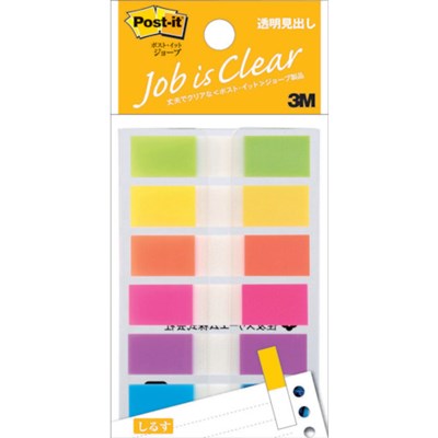 3M ポスト・イット ジョーブ透明見出し 44X10mm 20枚X6 6色混色 120枚入 683NEH オフィス・住設用品 文房具 ふせん・インデックス(代引不可) 3M ポスト・イット ジョーブ透明見出し 44X10mm 20枚X6 6色混色 120枚入 683NEH オフィス・住設用品 文房具 ふせん・インデックス(代引不可)