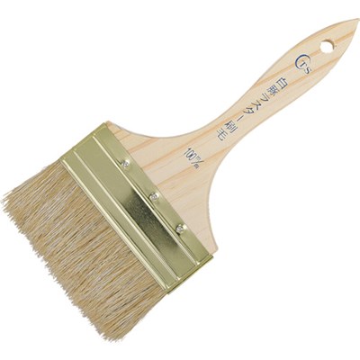 TS 白豚ラスター刷毛100mm 21514 工事・照明用品 塗装・内装用品 刷毛(代引不可)