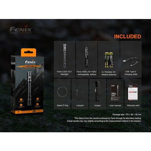 FENIX 充電式LEDライト LD22V20 LD22V20 工事・照明用品 作業灯・照明用品 懐中電...