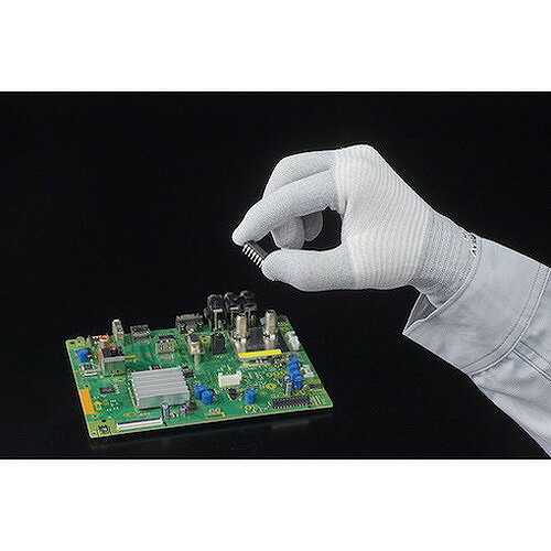 ショーワ 静電気対策手袋 AX200 制電EXフィット手袋 Mサイズ AX200M 保護具 作業手...