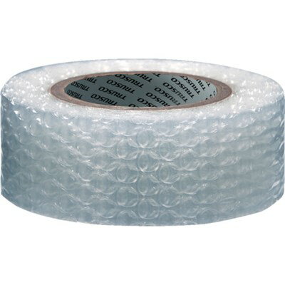 TRUSCO 気泡緩衝材(粘着タイプ)50mmx5m CRN505 梱包用品 梱包結束用品 緩衝材(代引不可)