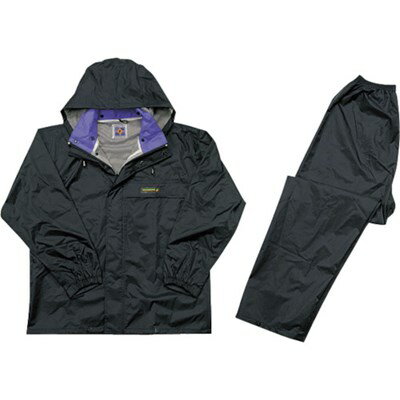 カジメイク オールマインドスーツ ブラック L 325091L 保護具 作業服 雨具(代引不可)【送料無料】 カジメイク オールマインドスーツ ブラック L 325091L 保護具 作業服 雨具(代引不可)【送料無料】