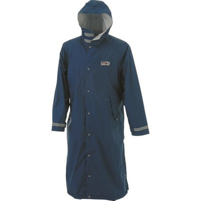 カジメイク エントラントレインコート ネイビー M 726055M 保護具 作業服 雨具(代引不可)【送料無料】 カジメイク エントラントレインコート ネイビー M 726055M 保護具 作業服 雨具(代引不可)【送料無料】