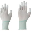 特長●手首の裾部はほつれを防ぐオーバーロック加工を施しています。●伸縮性が有り、フィット感に優れています。●指先をPUでコーティングしておりすべり止め効果に優れています。●ナイロン長繊維を使用していますので発塵が少ないです。仕様●色：ホワイト●サイズ：S●全長(cm)：19.5●手のひら周り(cm)：15.0●中指長さ(cm)：6.5●厚さ(mm)：1.0●ゲージ数：13●リストカラー：ホワイト●タイプ：オーバーロック仕様2●13ゲージ編材質／仕上●繊維部:ナイロン100%●すべり止め部:ポリウレタン（PU）原産国（名称）：中国【代引きについて】こちらの商品は、代引きでの出荷は受け付けておりません。【送料について】北海道、沖縄、離島は送料を頂きます。