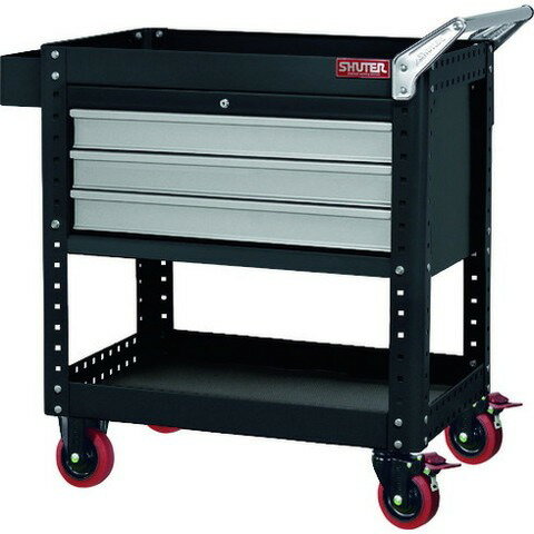 SHUTER 重量カート CT-3A ブラック CT3ABK(代引不可)【送料無料】