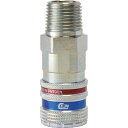 セイン シリーズ430 eSafe カップリング NPT3/8 オネジ 104302454 空圧用品 流体継手・チューブ 金属カップリング(代引不可)【送料無料...