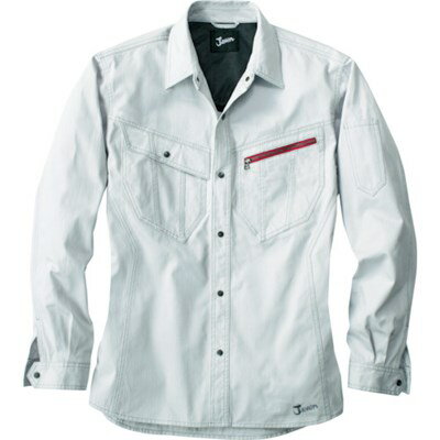 Jawin ナガソデシャツ Mサイズ シルバー 51904036M 保護具 作業服 作業服(代引不可)【送料無料】