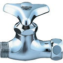 SANEI ナット付化粧バルブ V26A13 工事 照明用品 管工機材 混合栓 水栓(代引不可)