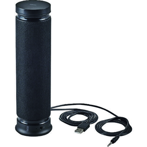 ELECOM ミニサウンドバースピーカー「behav」 SPPCBS01UBK オフィス 住設用品 OA用品 周辺機器(代引不可)【送料無料】