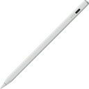 ナカバヤシ iPad専用充電式タッチペン ホワイト TPEN001W オフィス 住設用品 OA用品 スマートフォン タブレット用品(代引不可)【送料無料】