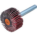 TRUSCO セラミックフラップホイール 軸径6mm #60 外径30×幅15×軸長40 (5個入) TCF3015CE60 電動 油圧 空圧工具 研削研磨用品 フラップ軸付ホイール(代引不可)【送料無料】