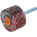 TRUSCO セラミックフラップホイール 軸径6mm #60 外径40×幅25×軸長40 (5個入) TCF4025CE60 電動 油圧 空圧工具 研削研磨用品 フラップ軸付ホイール(代引不可)【送料無料】