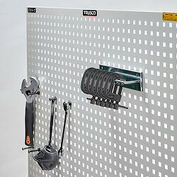 TRUSCO パンチングパネル用ハンギングフック SF3FW 物流 保管用品 ツールワゴン スチール製ワゴン(ボルトレスタイプ)(代引不可)