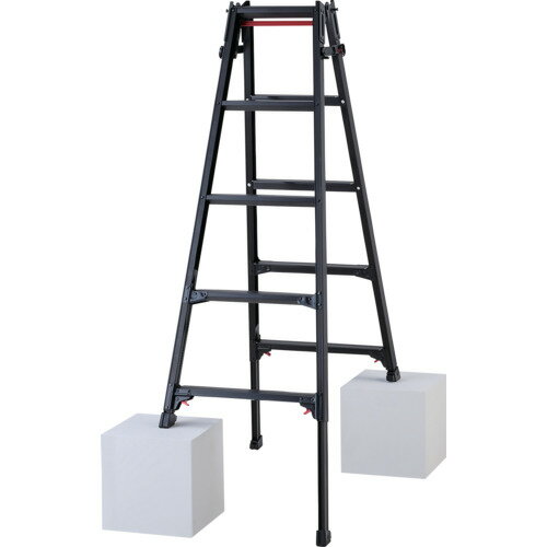 特長●脚が4本とも伸縮します（最大31cm）。●天板がトレー状になっておりビスやドライバーを置くことができます。●踏ざん踏面幅が60mmと広く、昇降し易く疲れ難くなっています。●別売りオプションの自在式脚端具も用意しております。用途●段差が...